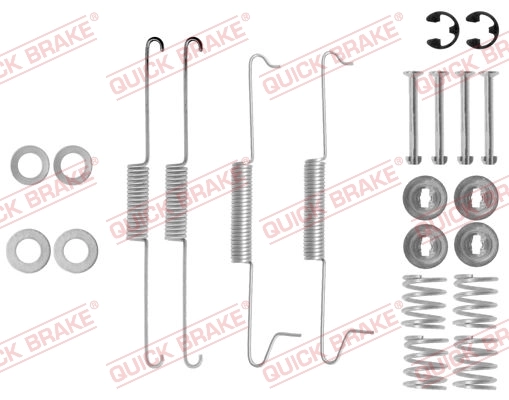 Accessory Kit, brake shoes